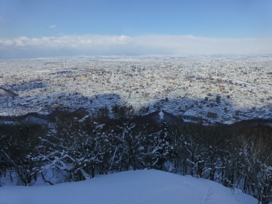 Blick über Saporro Blick über Saporro